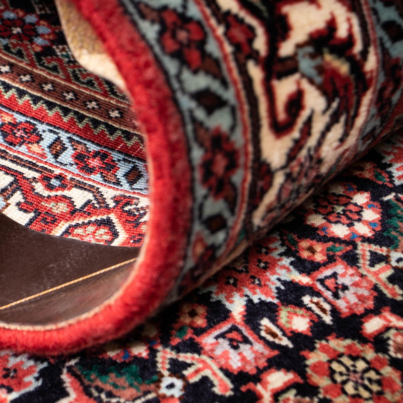 Runner Persisk matta - Bijar - 211 x 71 cm - mörkröd