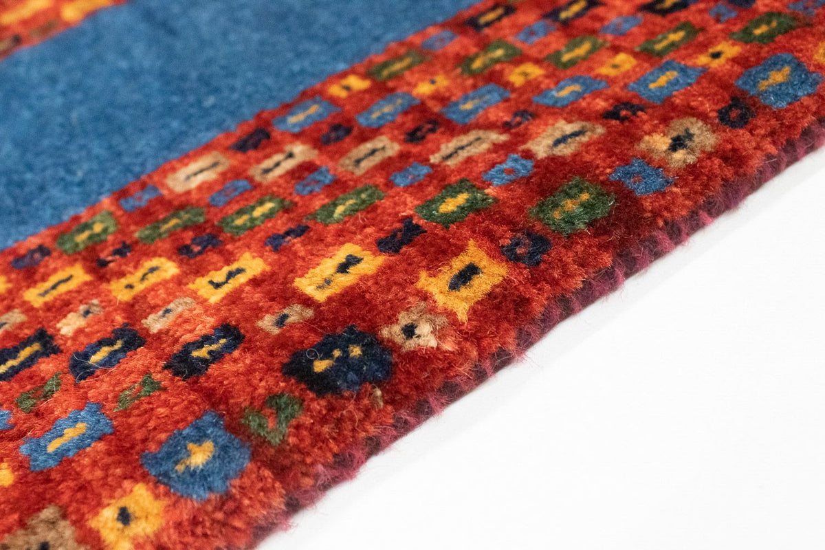 Gabbeh-matta - Loribaft Persian - 157 x 104 cm - röd