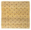 Gabbeh-matta - persisk kvadrat  - 102 x 100 cm - beige
