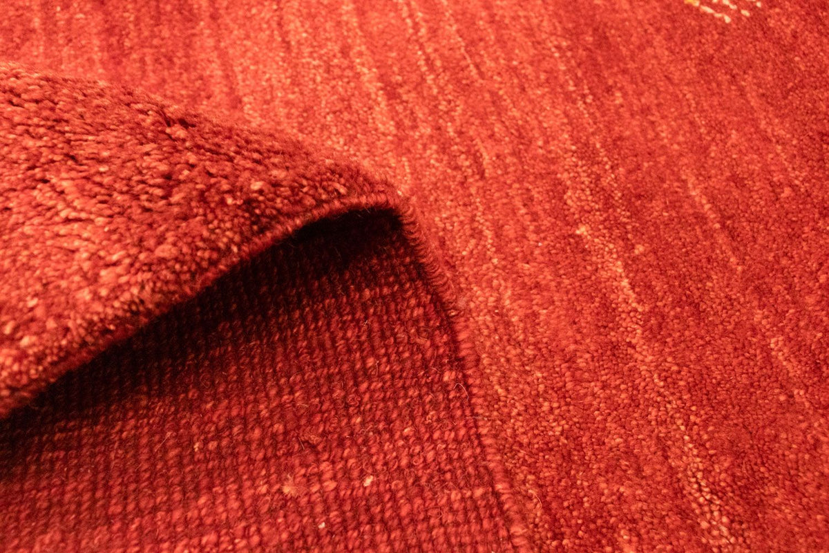 Gabbeh-matta - persisk - 133 x 76 cm - röd