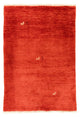 Persisk Gabbeh Mattan 131x86cm - Perserteppich Wollteppich
