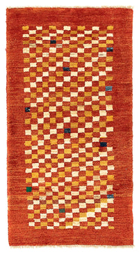 Persisk Gabbeh Mattan 140x72cm - Perserteppich Wollteppich – product image