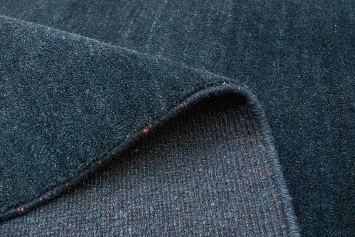 Gabbeh-matta - persisk - 227 x 175 cm - mörkblå