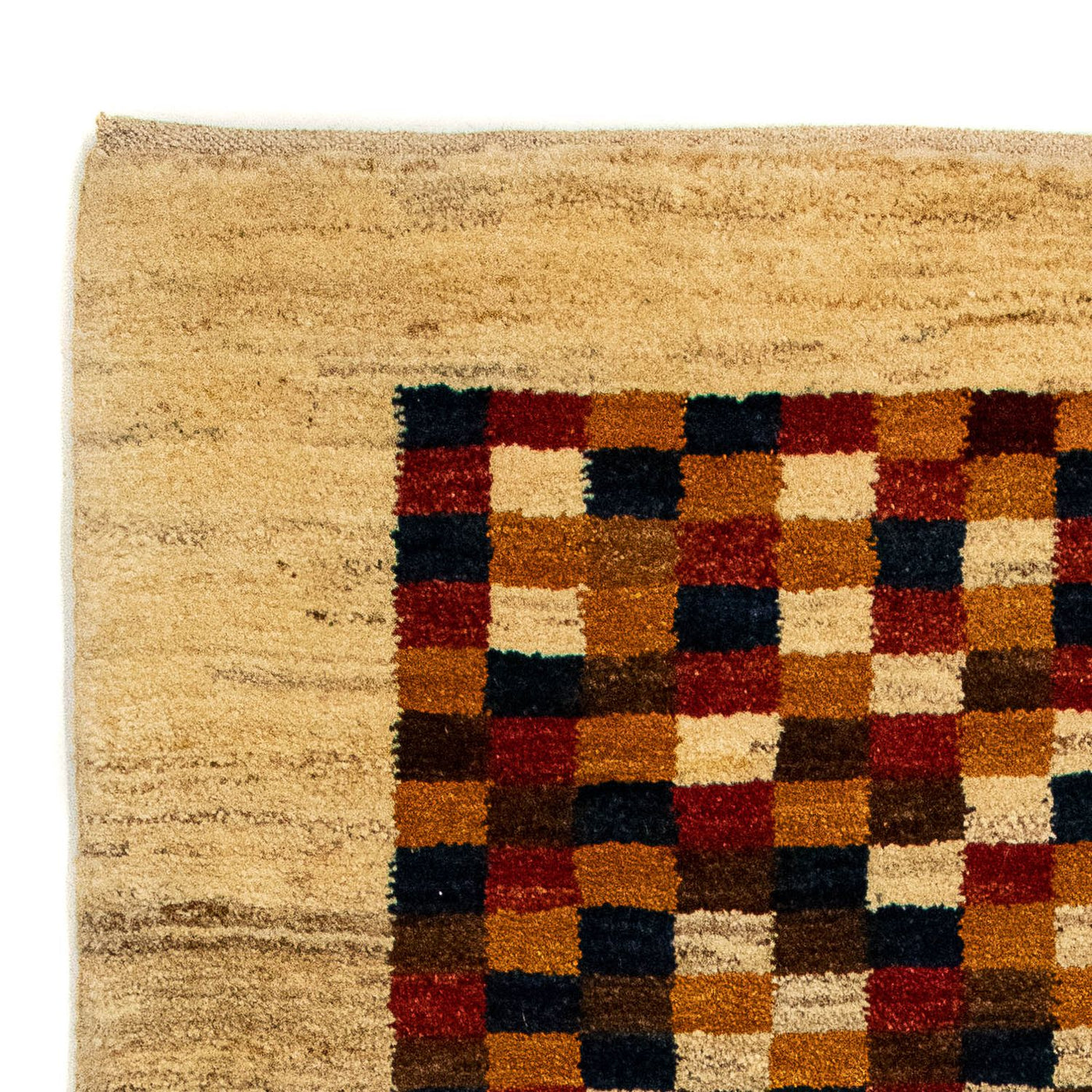 Persisk Gabbeh Mattan 138x72cm - Perserteppich Wollteppich