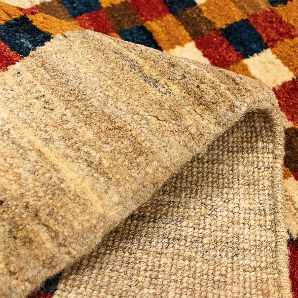 Gabbeh-matta - persisk - 138 x 72 cm - beige