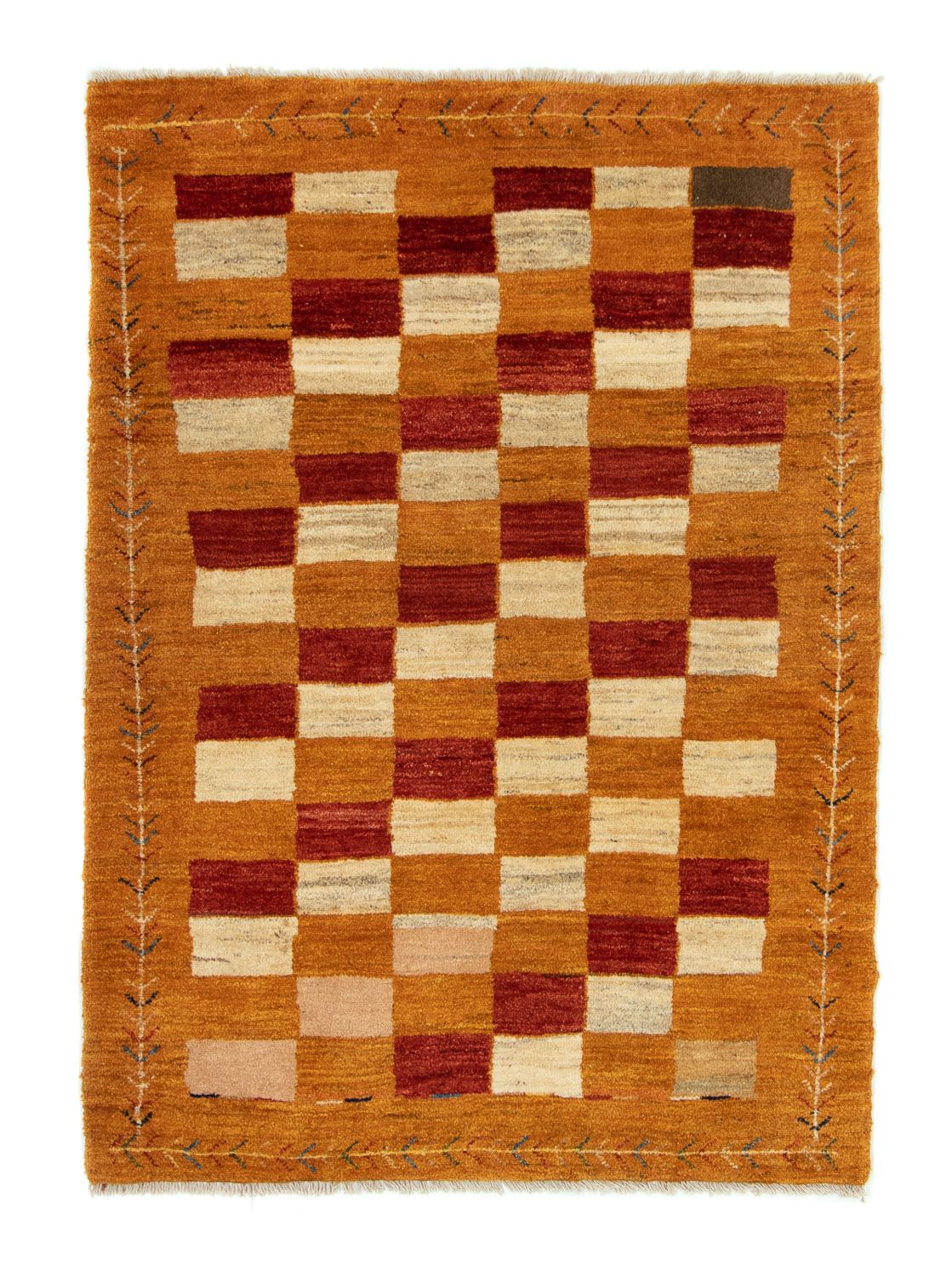 Gabbeh-matta - persisk - 146 x 103 cm - flerfärgad