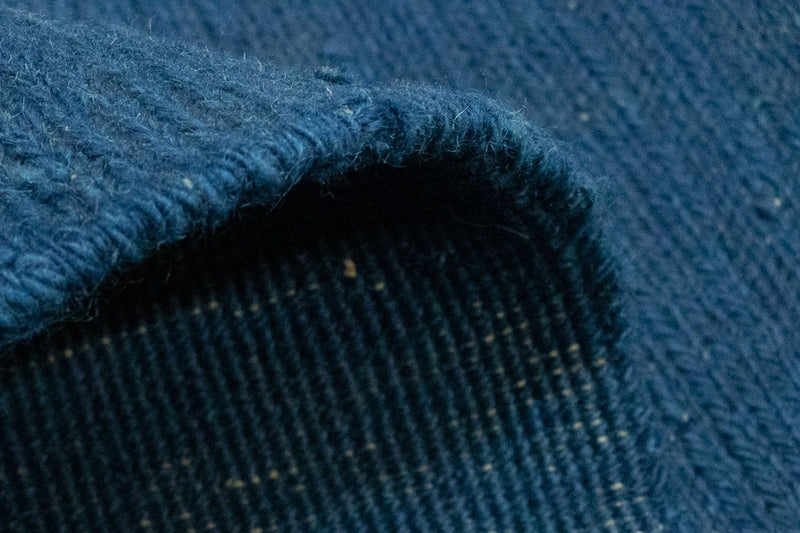 Gabbeh-matta - persisk - 86 x 63 cm - mörkblå