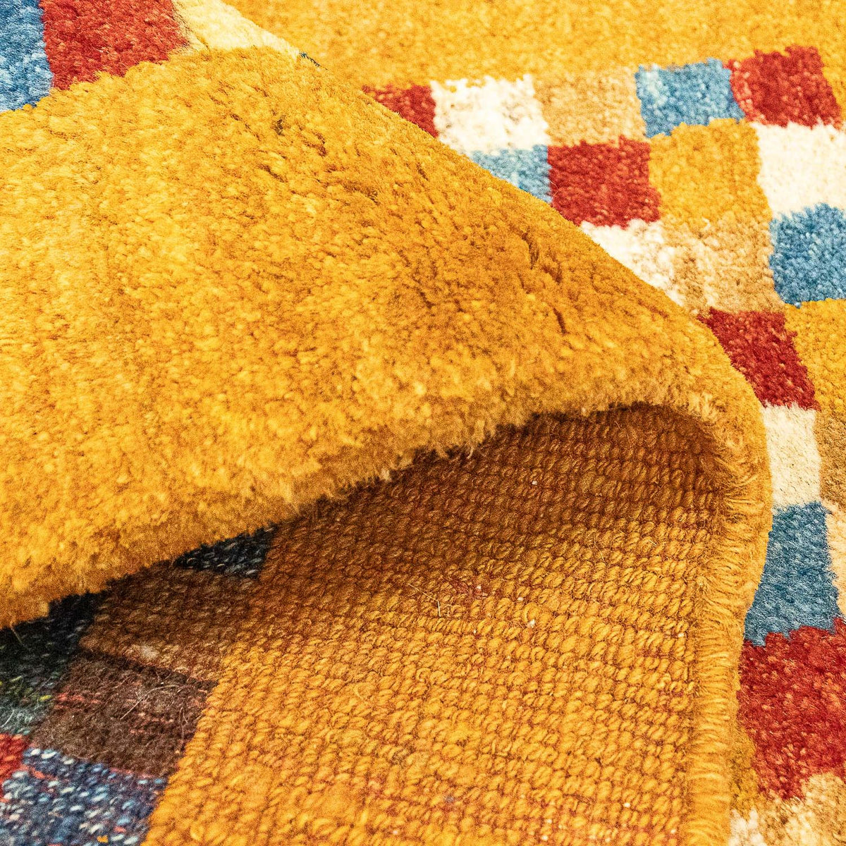 Gabbeh-matta - persisk - 137 x 73 cm - brun