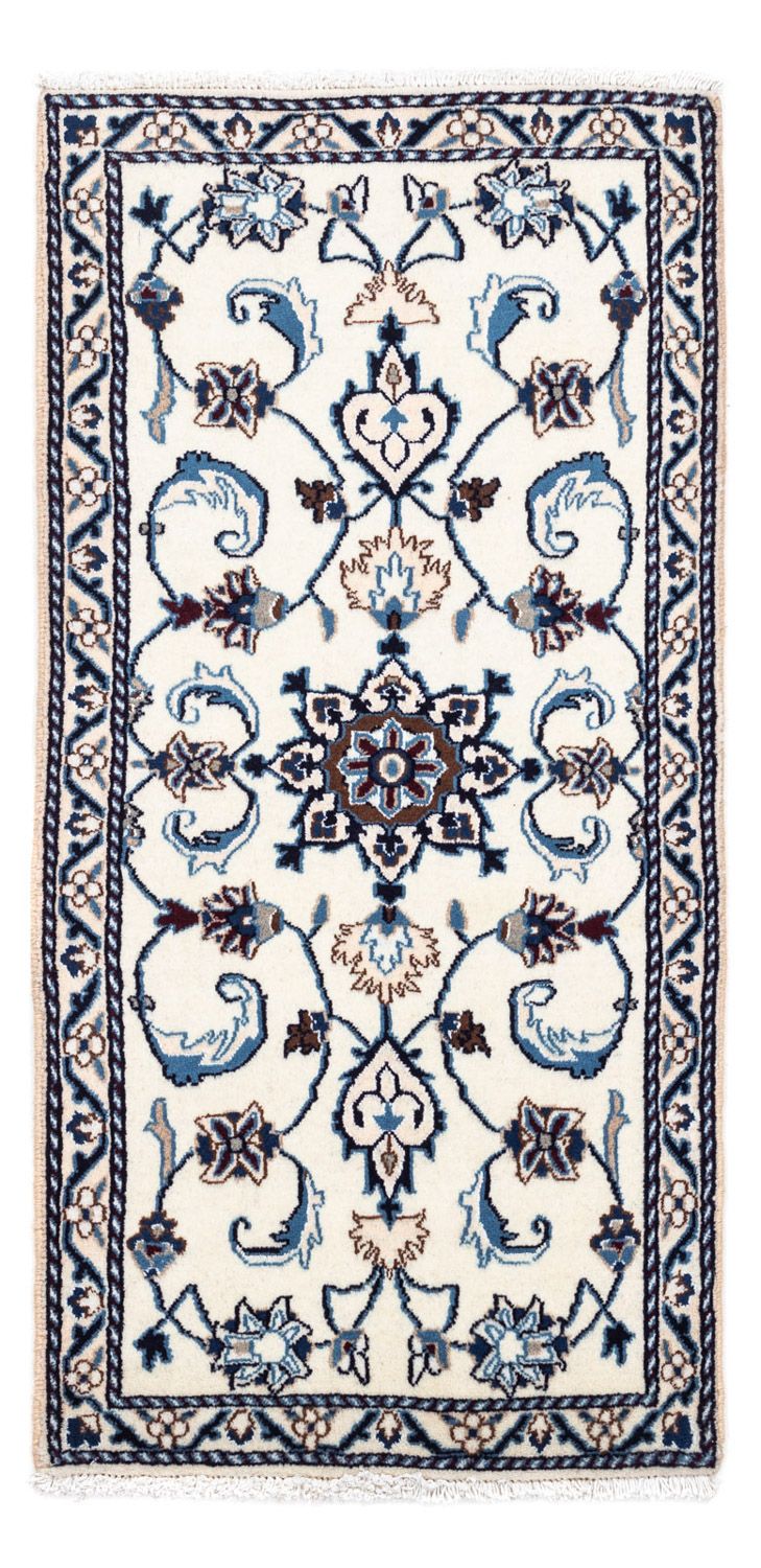 Persisk matta - Nain - 139 x 68 cm - beige