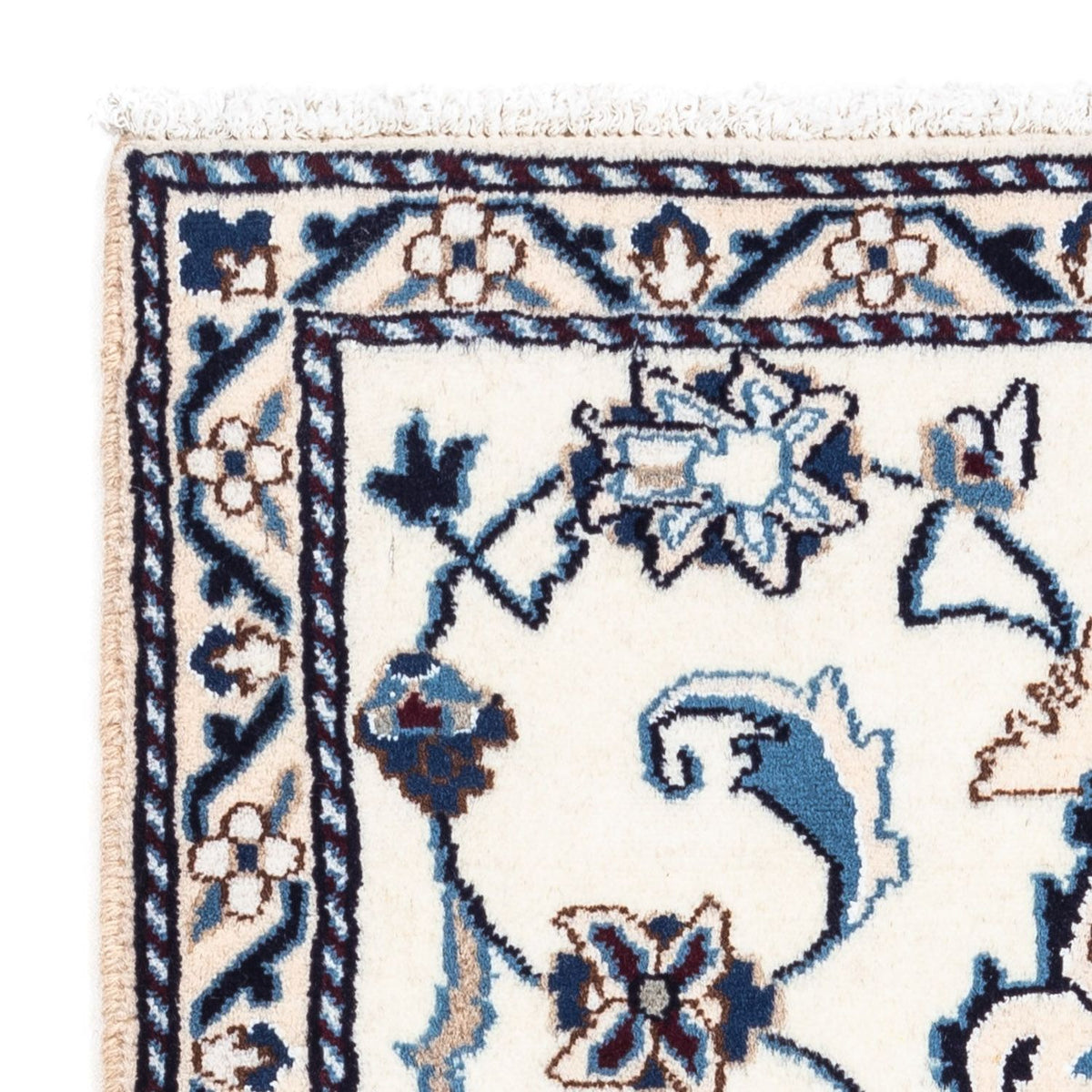 Persisk matta - Nain - 139 x 68 cm - beige