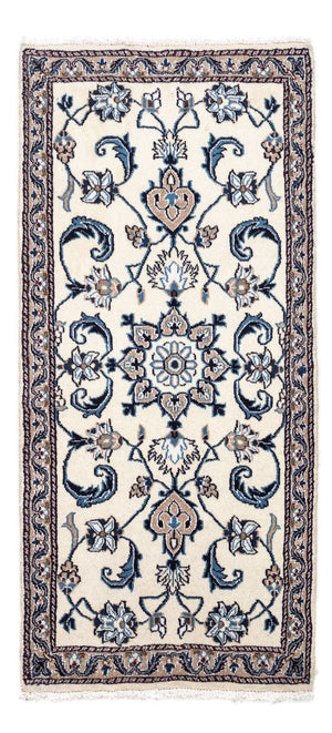 Persisk matta - Nain - 138 x 67 cm - beige
