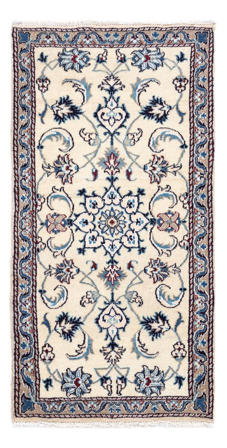 Persisk matta - Nain - 135 x 68 cm - beige