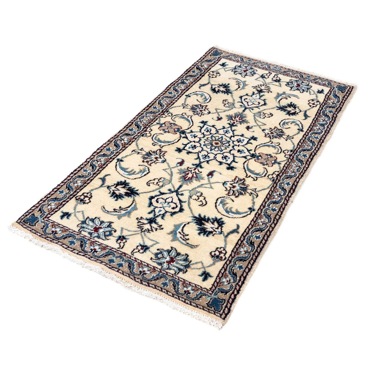 Persisk matta - Nain - 135 x 68 cm - beige