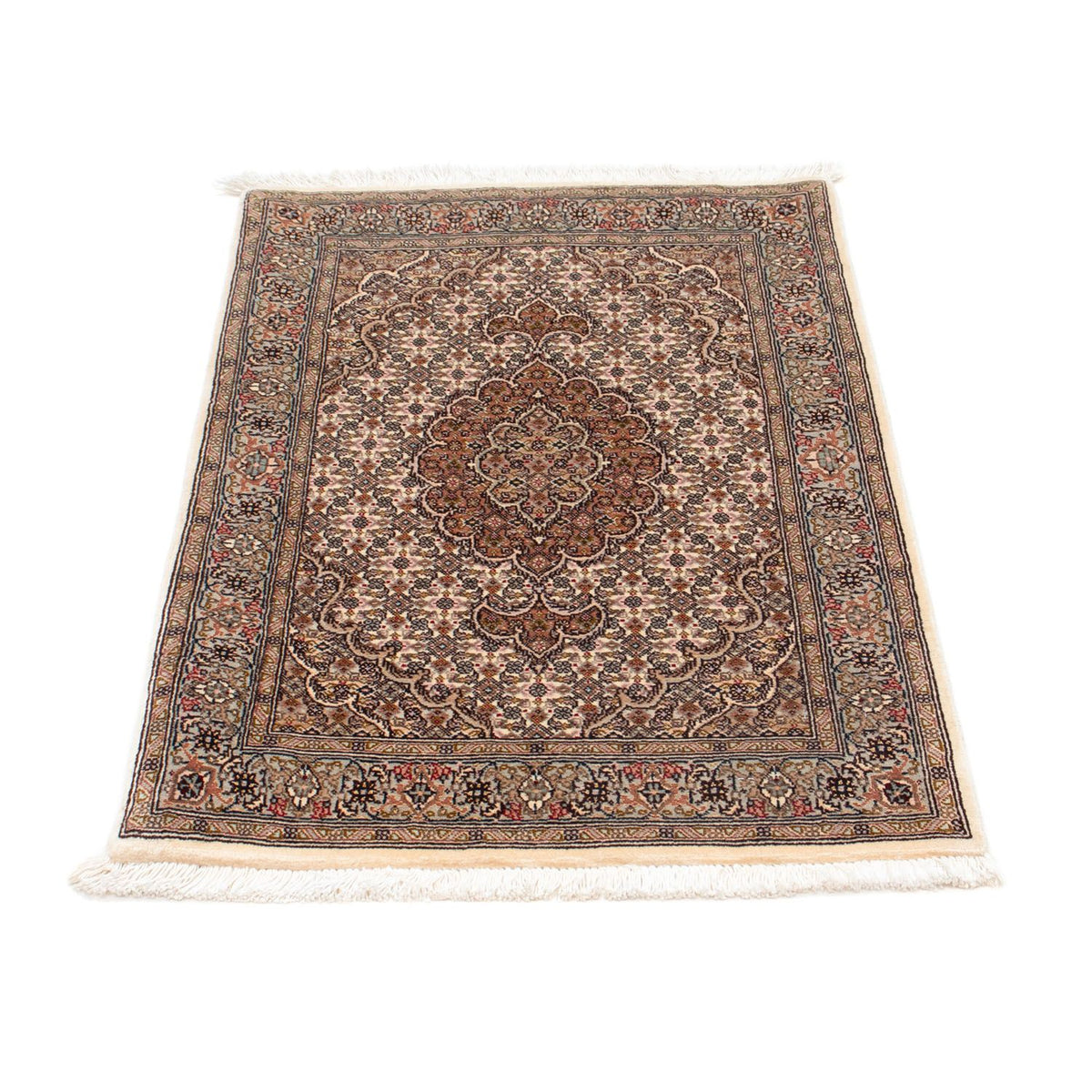 Persisk matta - Tabriz - Royal - 96 x 60 cm - beige