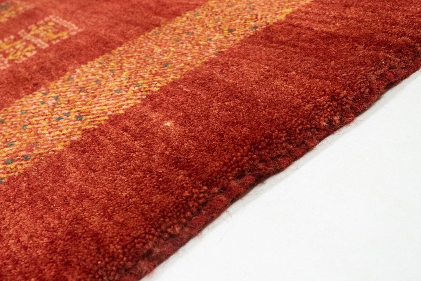 Persisk Gabbeh Mattan 187x149cm - Perserteppich Wollteppich