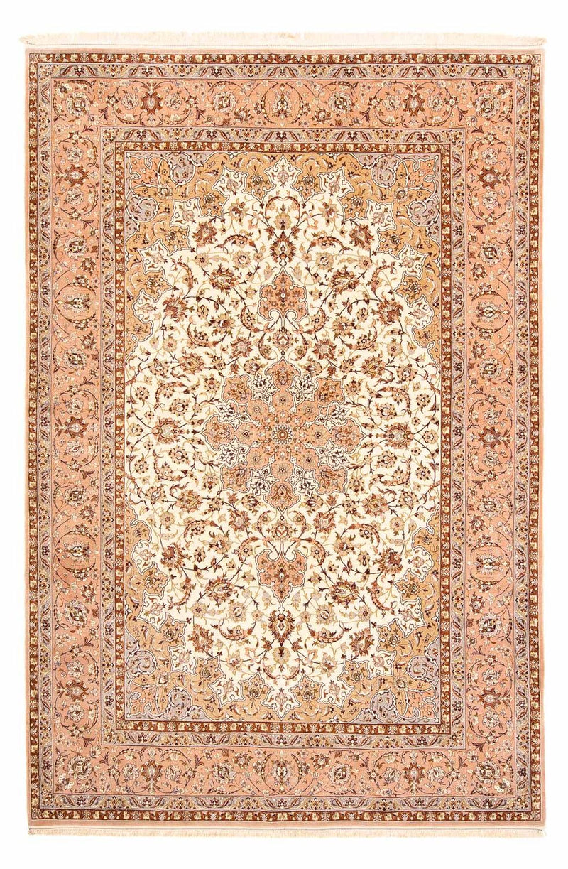 Persisk matta - Isfahan - Premium - 291 x 200 cm - ljusbrun