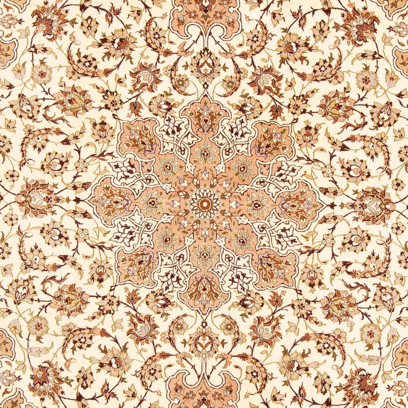 Persisk matta - Isfahan - Premium - 291 x 200 cm - ljusbrun