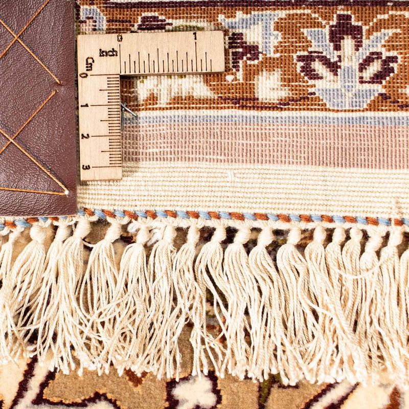 Persisk matta - Isfahan - Premium - 291 x 200 cm - ljusbrun