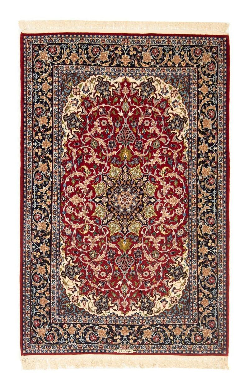 Persisk matta - Isfahan - Premium - 169 x 112 cm - röd