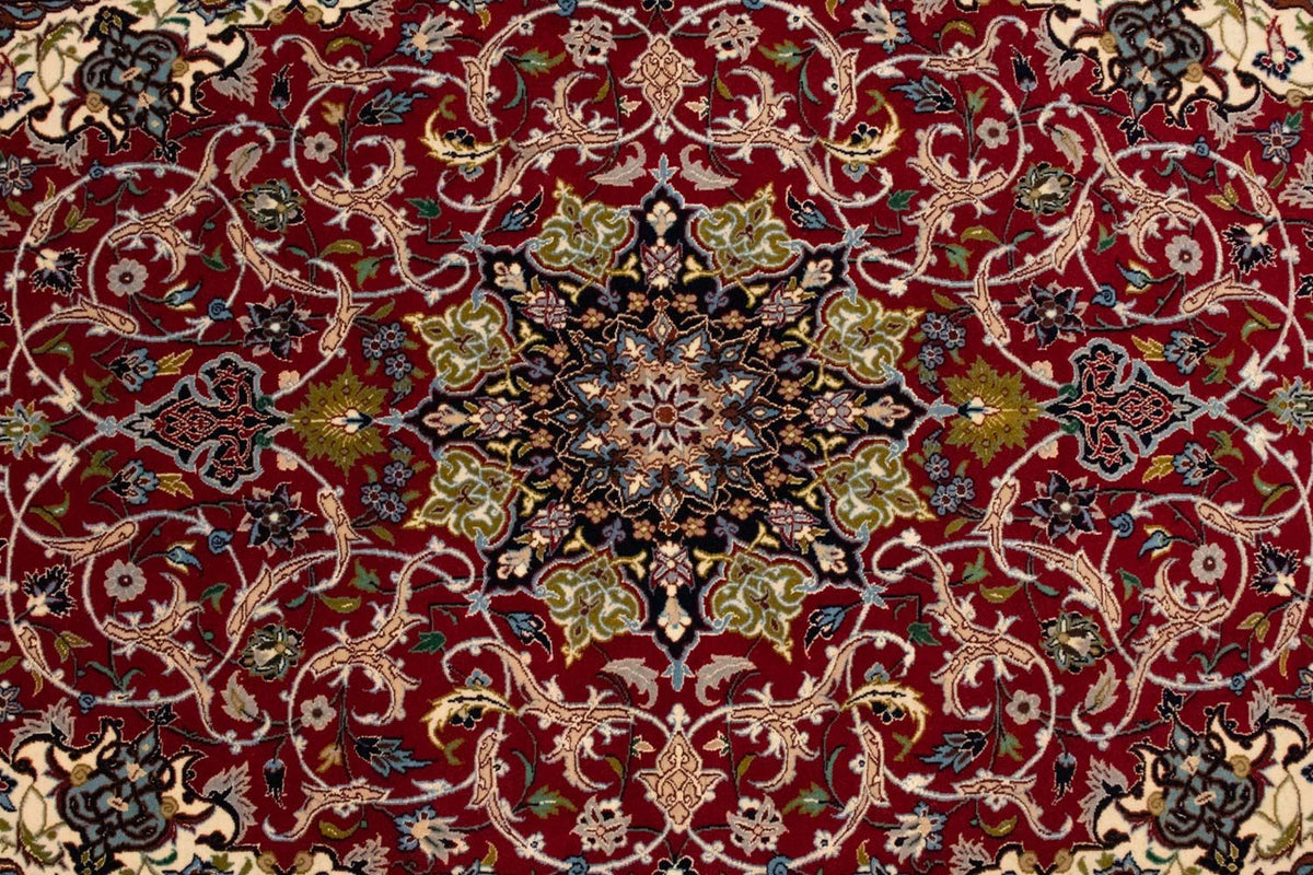 Persisk matta - Isfahan - Premium - 169 x 112 cm - röd