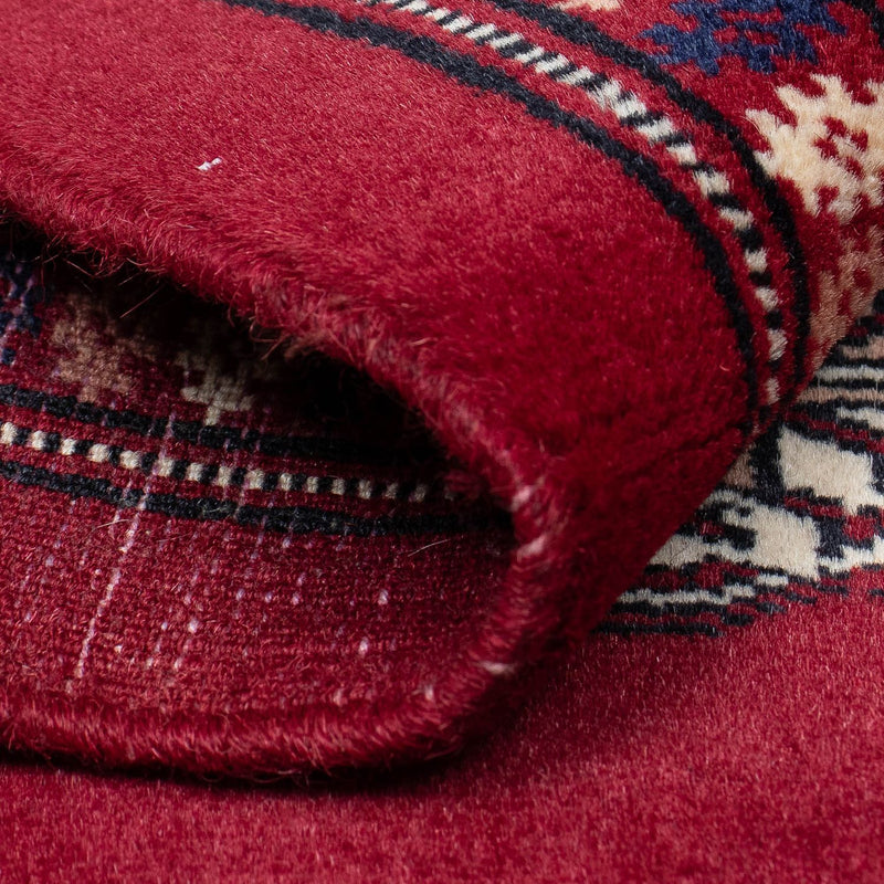 Afghansk matta - Bukhara - 303 x 253 cm - röd