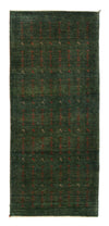 Loribaft Mattan 87x209cm - Perserteppich Wollteppich - Löpare / Grön / 87 x 209 cm Löpare