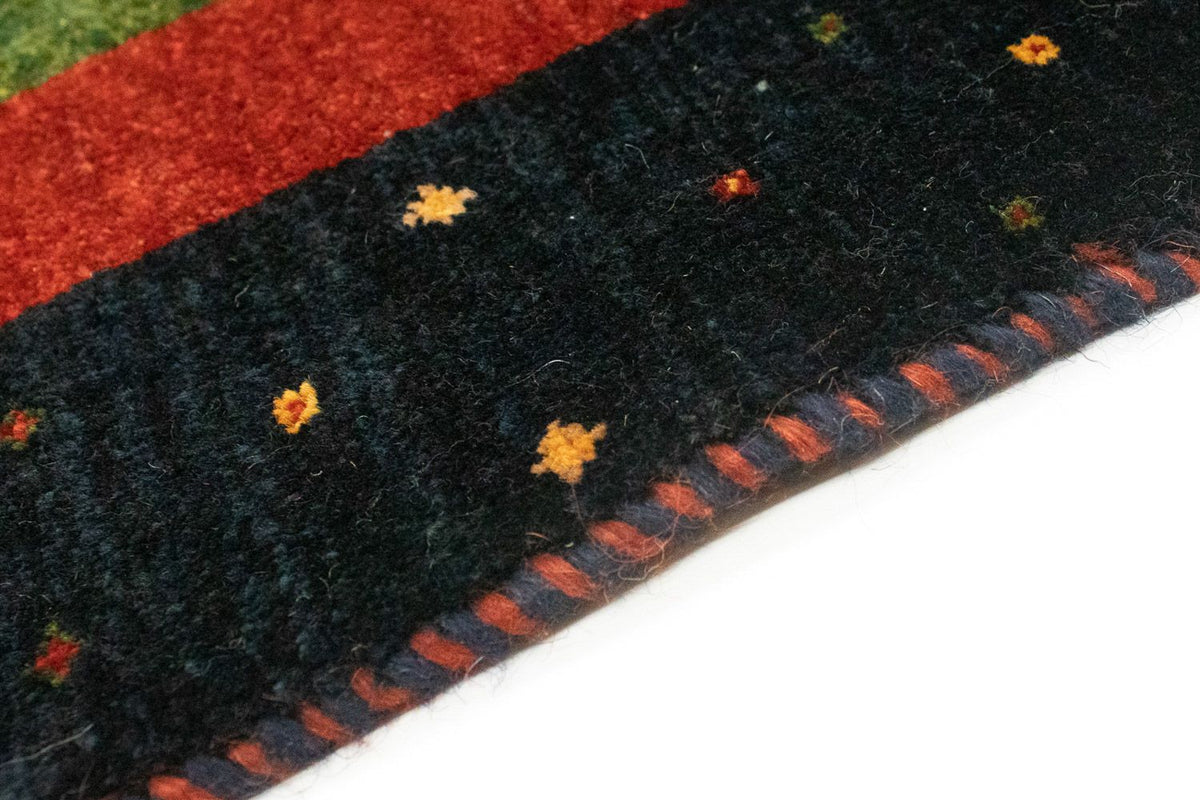 Runner Gabbeh-matta - Loribaft Persian - 203 x 94 cm - flerfärgad