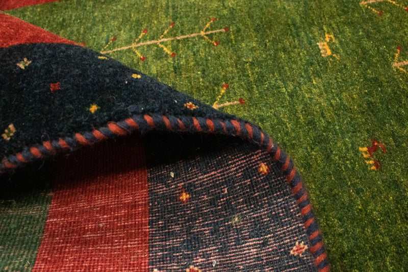 Runner Gabbeh-matta - Loribaft Persian - 203 x 94 cm - flerfärgad