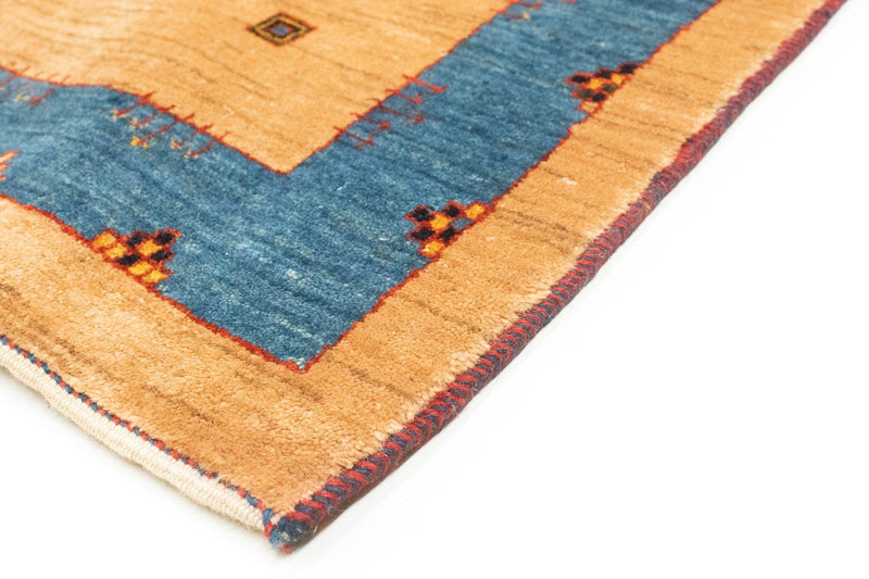 Runner Gabbeh-matta - Loribaft Persian - 300 x 85 cm - ljusbrun