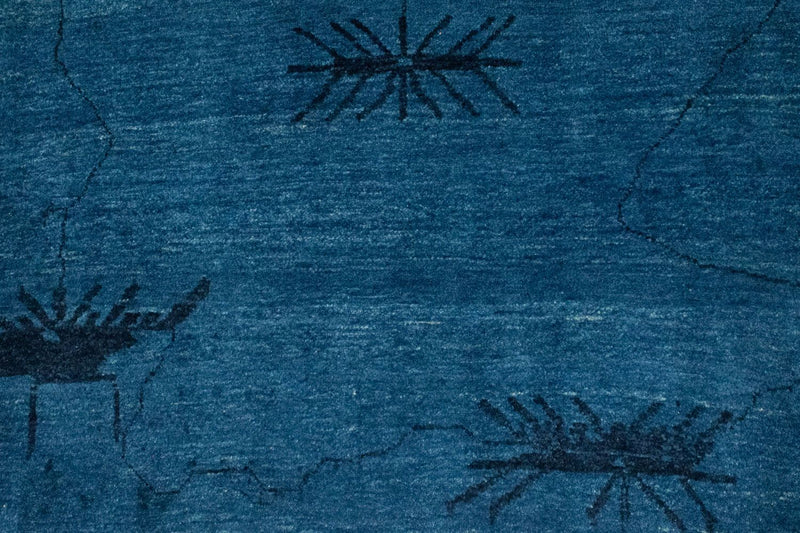 Gabbeh-matta - Loribaft Persian - 150 x 102 cm - mörkblå