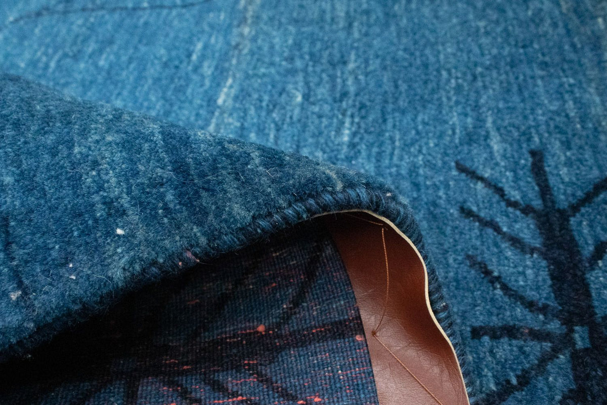 Gabbeh-matta - Loribaft Persian - 150 x 102 cm - mörkblå