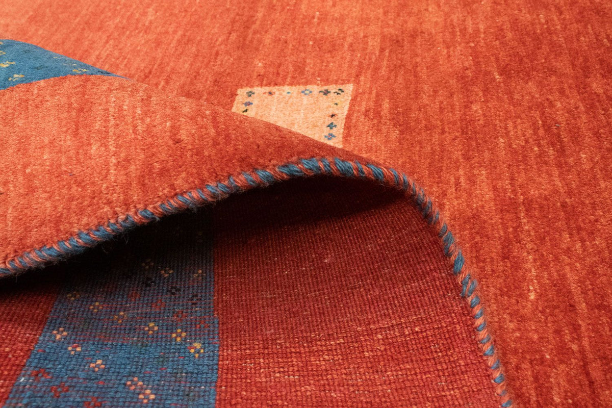 Gabbeh-matta - Loribaft Persian - 210 x 142 cm - röd