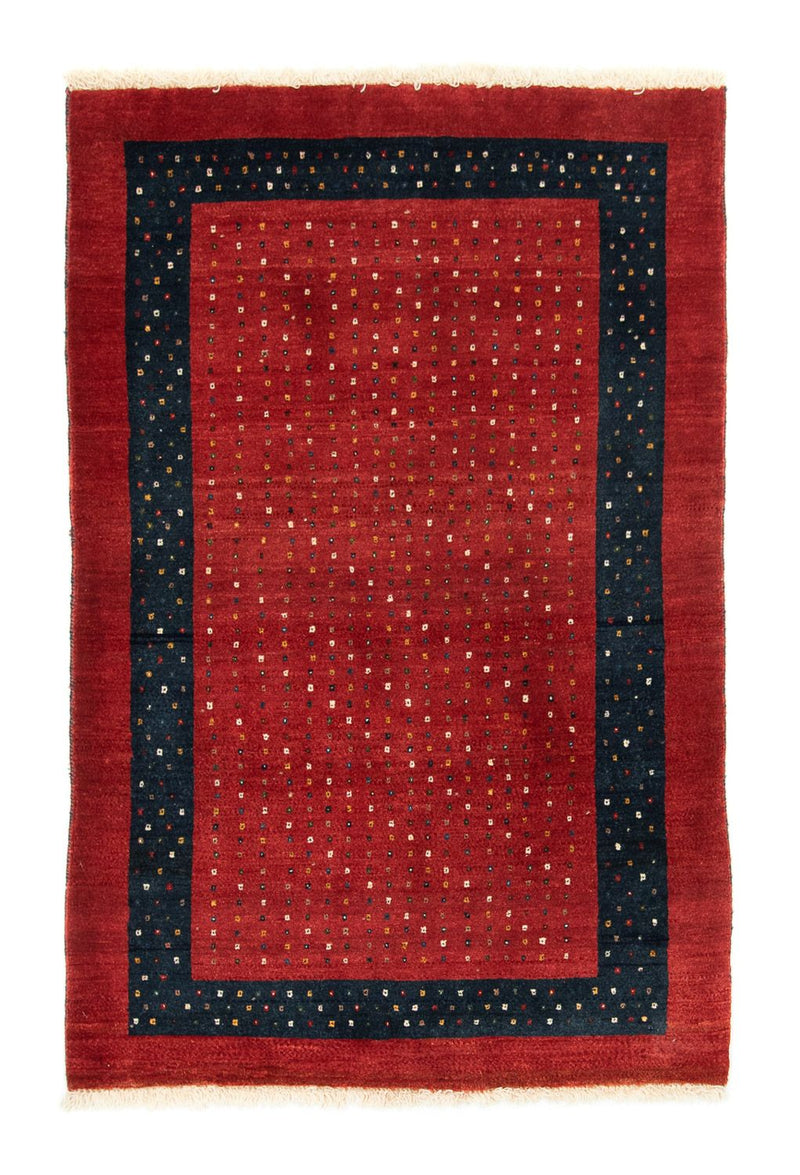 Gabbeh-matta - Loribaft Persian - 155 x 103 cm - röd