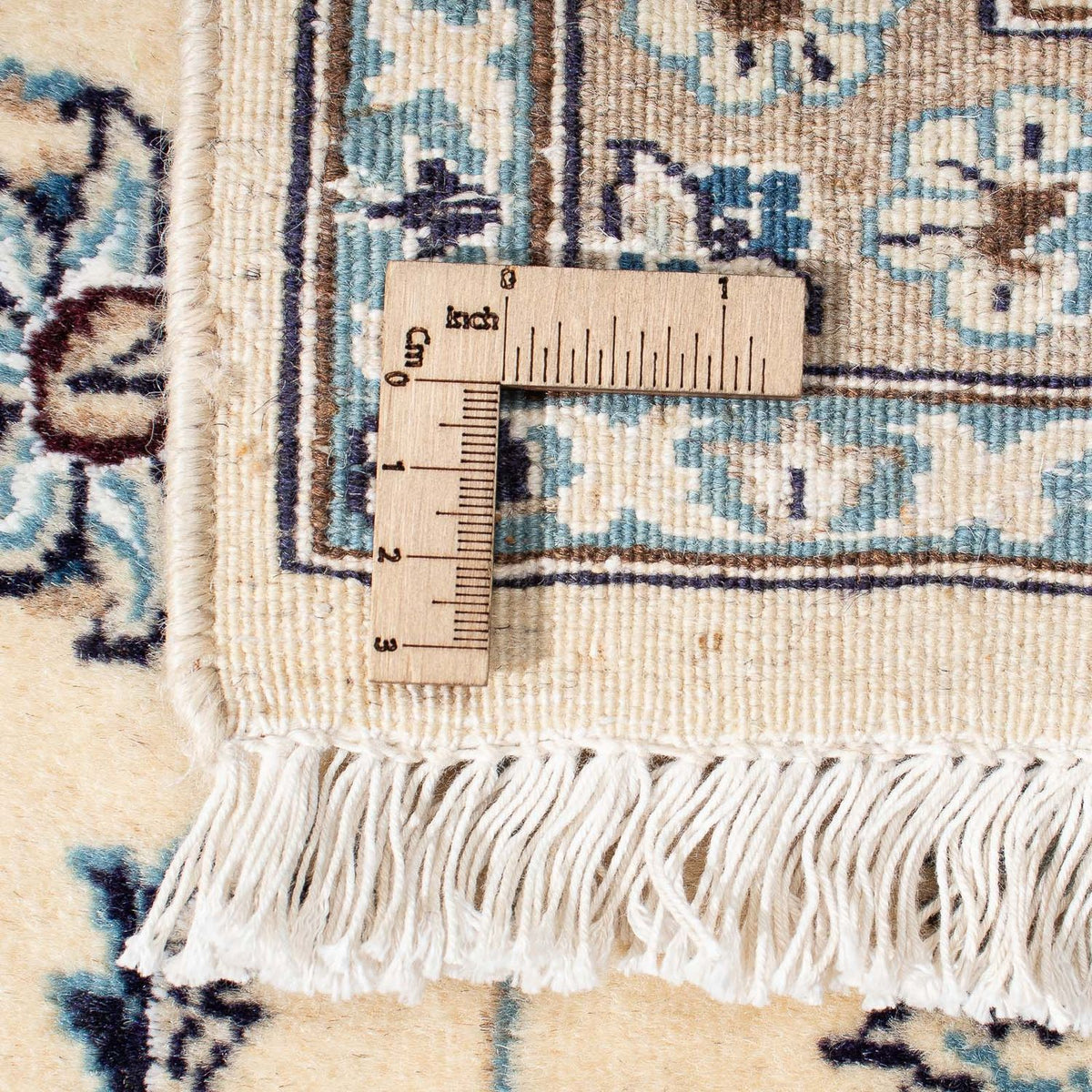 Persisk matta - Nain - 305 x 198 cm - beige