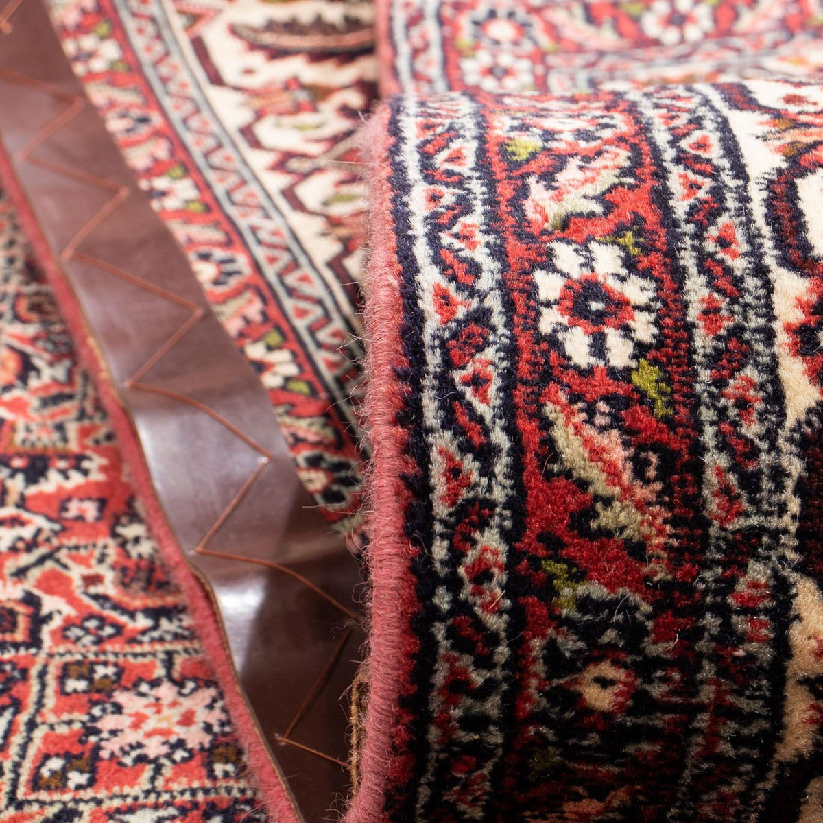 Persisk matta - Bijar - 288 x 198 cm - brun