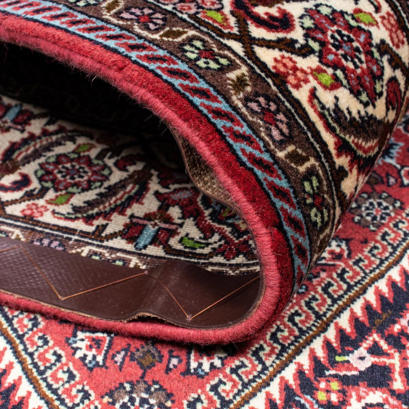 Persisk matta - Bijar - 210 x 141 cm - röd