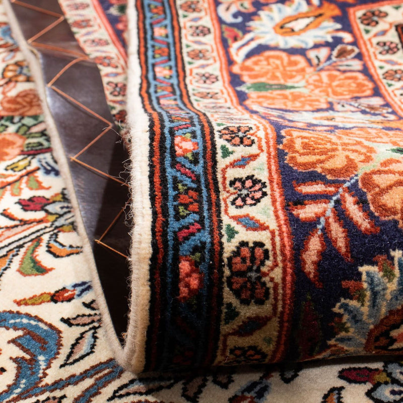 Persisk matta - Bijar - 205 x 136 cm - mörkröd