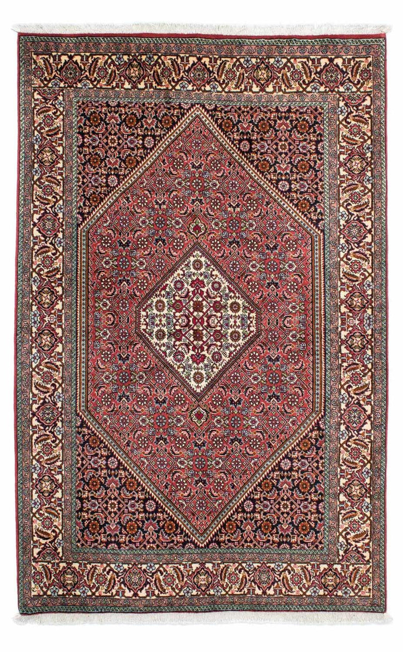 Persisk matta - Bijar - 222 x 138 cm - röd