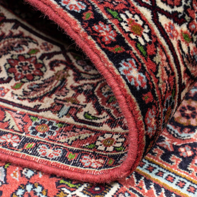 Persisk matta - Bijar - 206 x 136 cm - röd