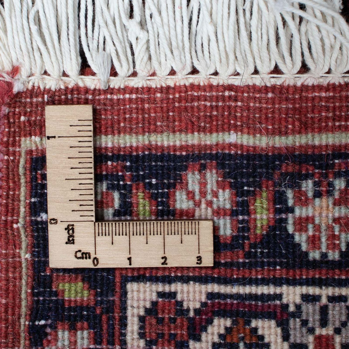 Runner Persisk matta - Bijar - 285 x 84 cm - mörkröd