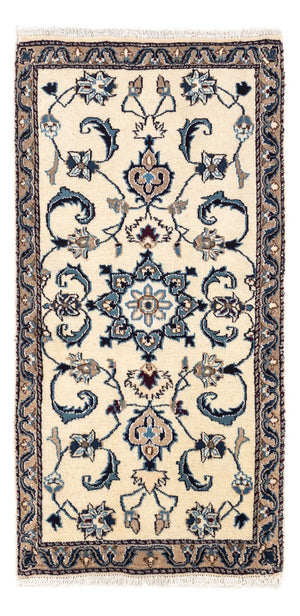 Persisk matta - Nain - 132 x 68 cm - beige