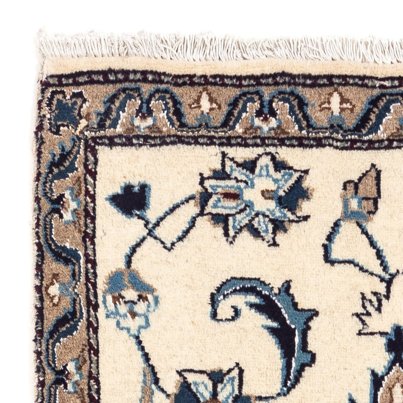 Persisk matta - Nain - 132 x 68 cm - beige