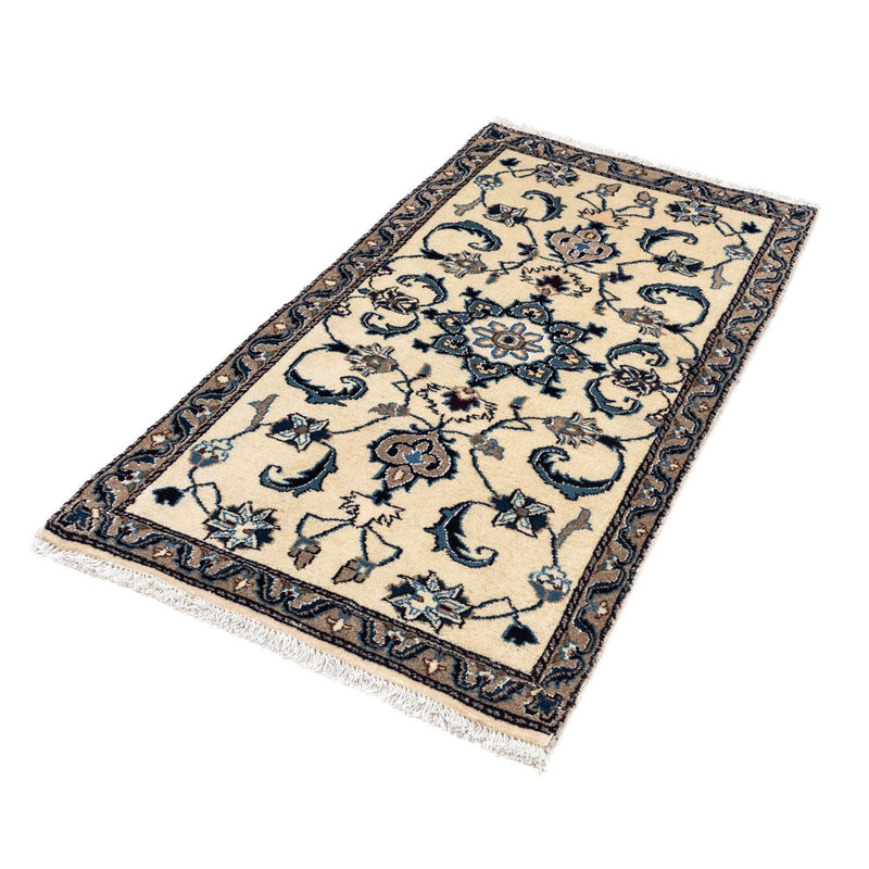 Persisk matta - Nain - 132 x 68 cm - beige