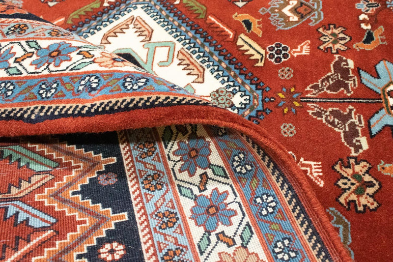 Persisk matta - Nomadic - 152 x 112 cm - röd