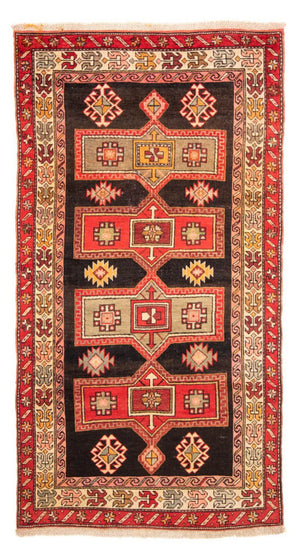 Runner Persisk matta - Nomadic - 235 x 117 cm - mörkblå