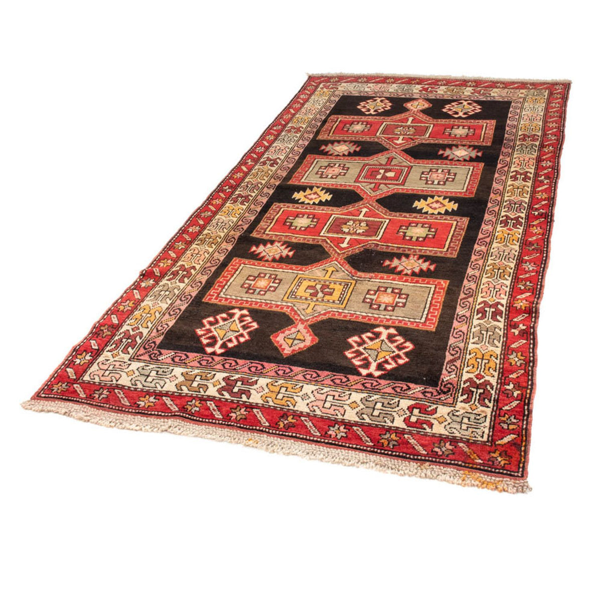 Runner Persisk matta - Nomadic - 235 x 117 cm - mörkblå