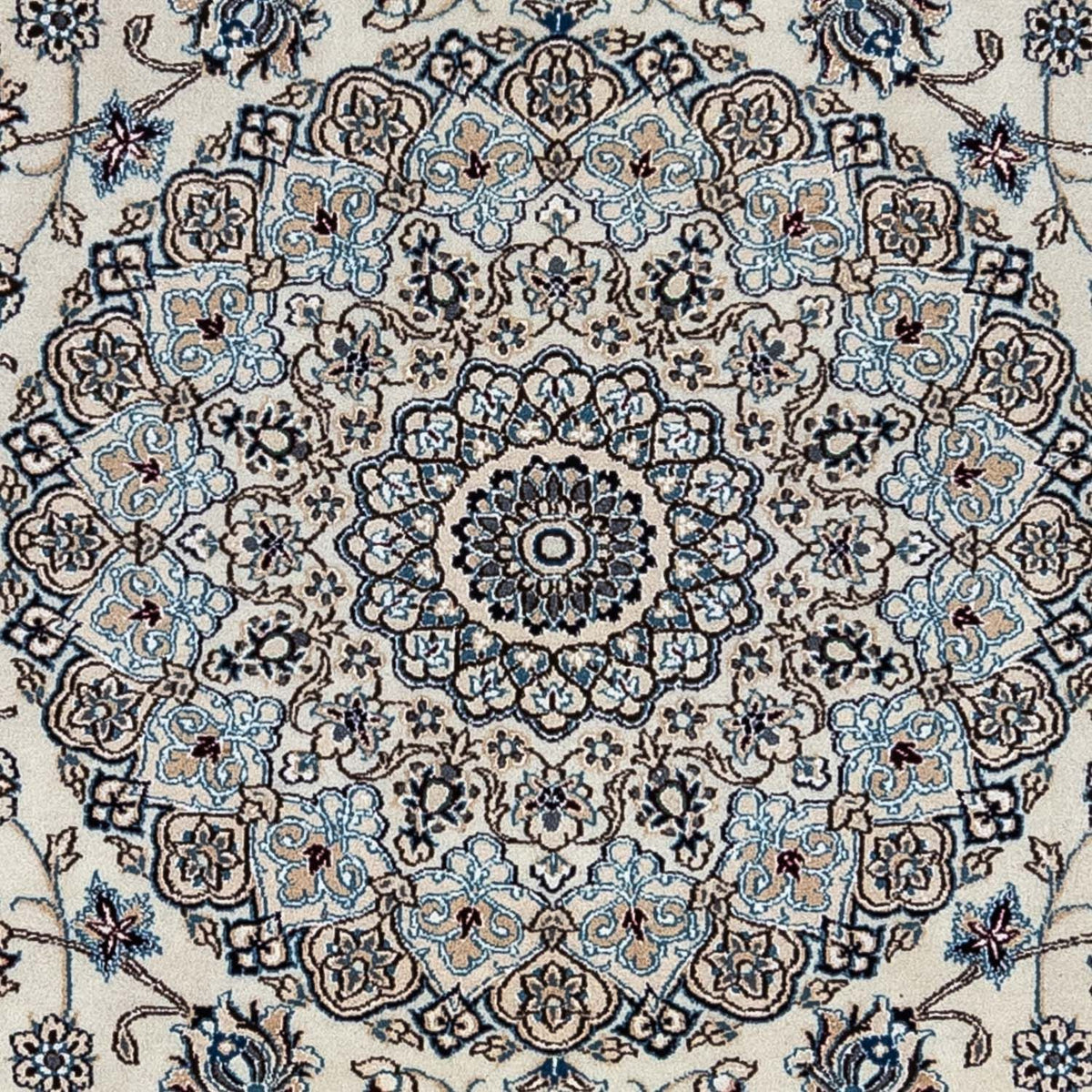 Persisk matta - Nain - Royal - 348 x 250 cm - silver