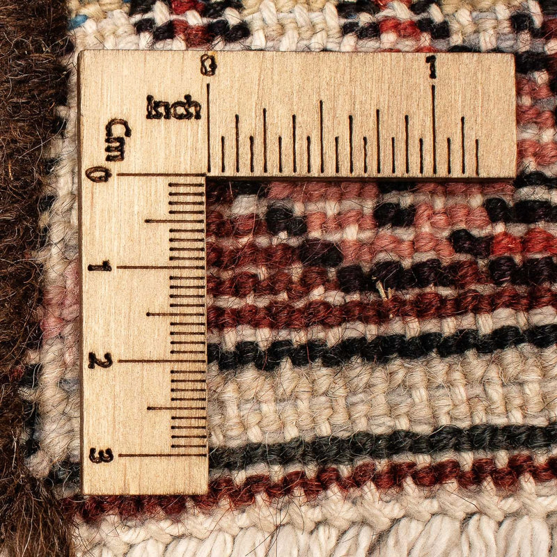 Persisk matta - Nomadic - 408 x 333 cm - mörkröd