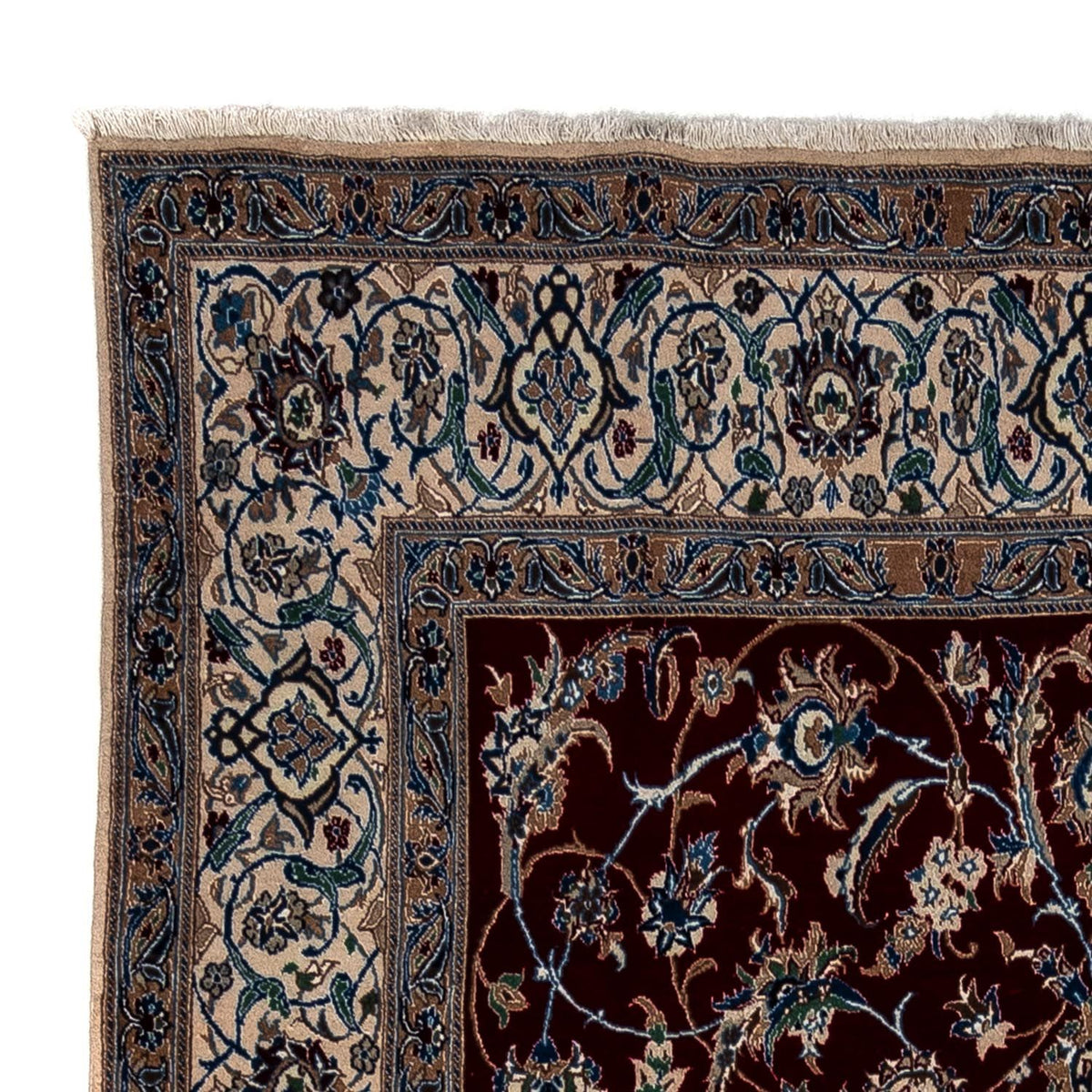 Persisk matta - Nain - Royal - 340 x 190 cm - svart