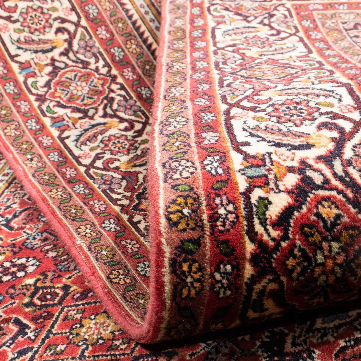 Persisk matta - Bijar - 296 x 201 cm - brun